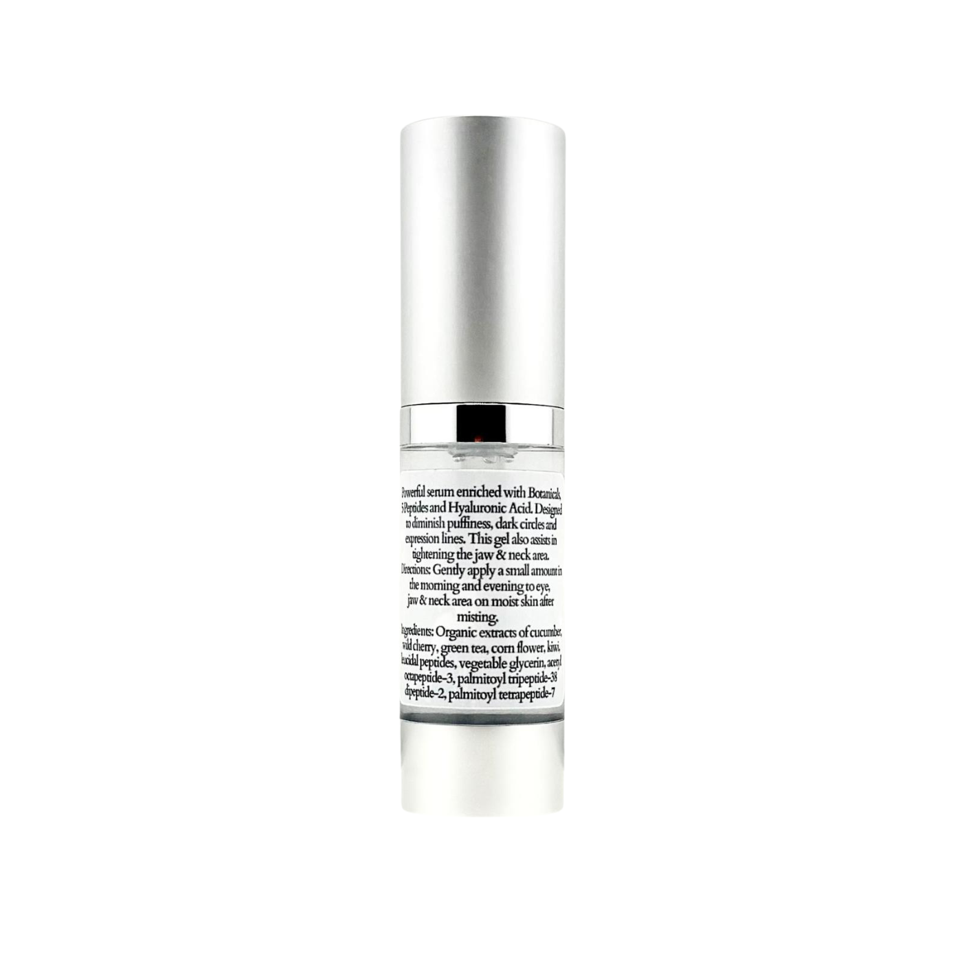 Advanced Eye & Neck 5-Peptide Lift  Firming & Tightening Peptide Gel for Smoothing and Visible Skin Renewal