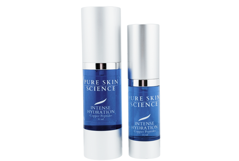 Pure Skin Science Pure Intense Hydration hyaluronic acid rose facial serum product image for deep hydration and barrier repair