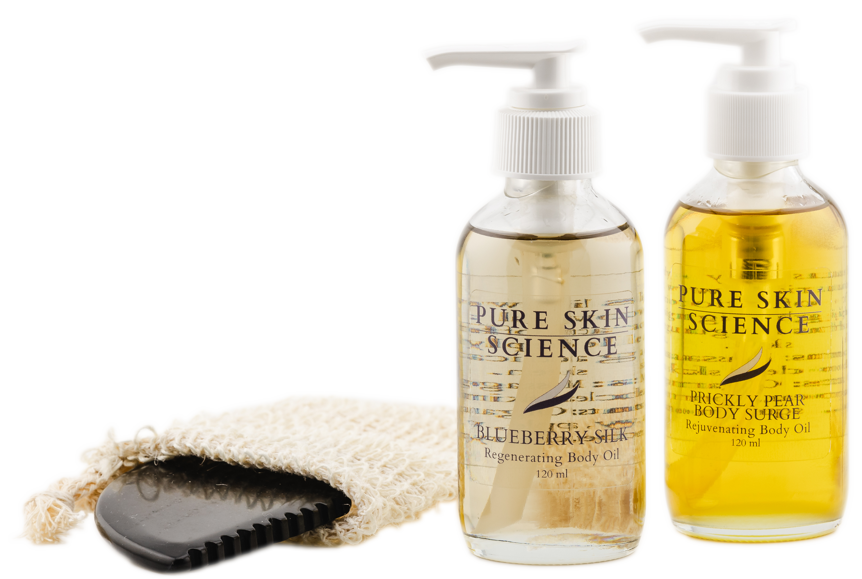 Luxurious Body Oil Duo Gua-Sha Stone Included