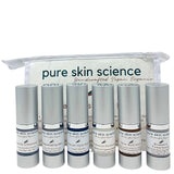 Flawless Skin Kit Organic, Vegan Skin Care with Hyaluronic Acid, Peptides, Retinols, Vitamins A, C, E & Antioxidants - incredible improvement for all skin types