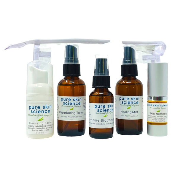 At-Home BioChemPeel Kit by Pure Skin Science 